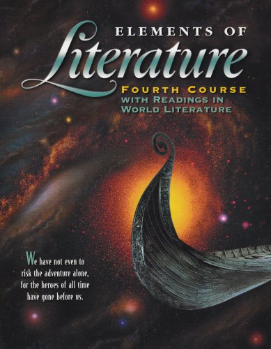 9780030520631: HOLT ELEMENTS OF LITERATURE ST: Fourth Course With Readings in World Literature