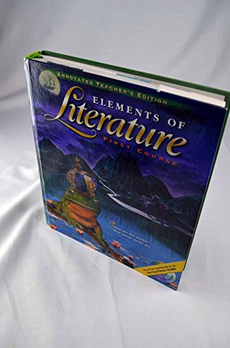 Stock image for Elements of Literature, First Course (Annotated Teacher's Edition) for sale by Georgia Book Company