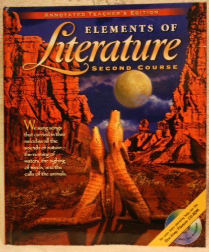 9780030521126: Elements of Literature: Second Course, Annotated Teacher's Edition