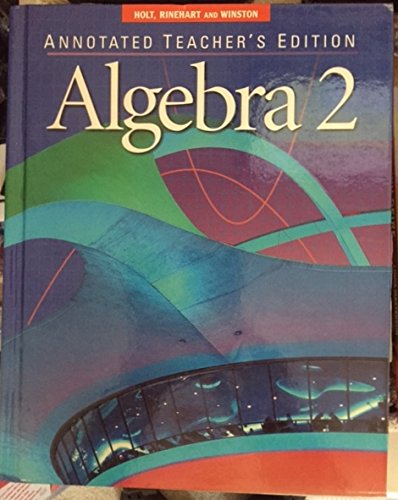 Imagen de archivo de Ate Algebra 2 2001 a la venta por ThriftBooks-Dallas