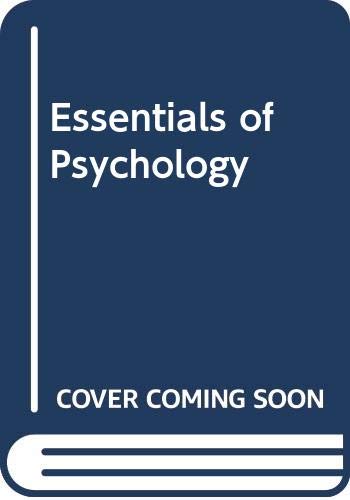 9780030522482: Rathus Essentials of Psychology 3e