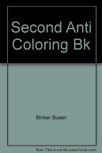 Stock image for Second Anti Coloring Bk for sale by HPB Inc.