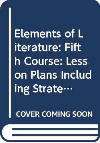 9780030525032: Elements of Literature: Fifth Course: Lesson Plans Including Strategies for English-Language Learners: Literature of the United States with Literature of the Americas
