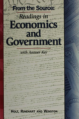 9780030525193: Civics in Practice: Principles of Government and Economics: From the Source: Readings in Economics and Government