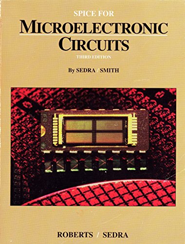 Imagen de archivo de SPICE for Microelectronic Circuits a la venta por Ergodebooks