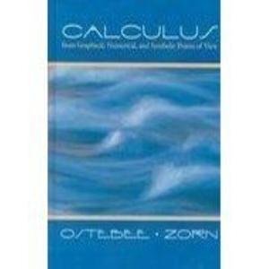 Beispielbild fr Calculus from Graphical, Numerical and Symbolic Points of View zum Verkauf von Better World Books