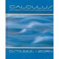 9780030526596: Calculus: From Graphical, Numerical, and Symbolic Points of View