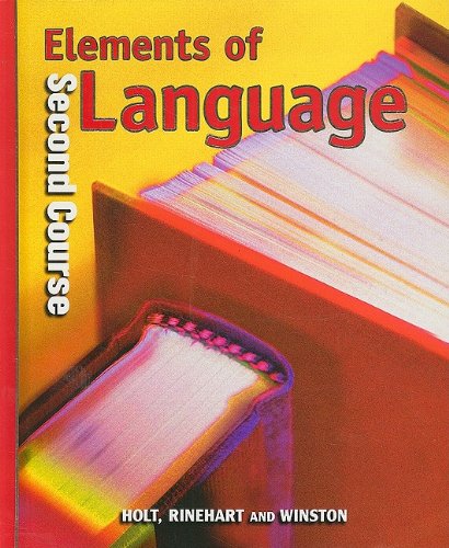 9780030526640: Elements of Language: Second Course