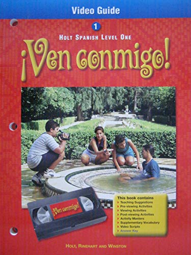 Imagen de archivo de Video GD Ven Conmigo! LV 1 2000 (Spanish Edition) a la venta por The Book Cellar, LLC