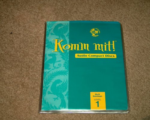 9780030529047: Komm Mit! Level 1 Audio Compact Discs (Holt German, level 1)