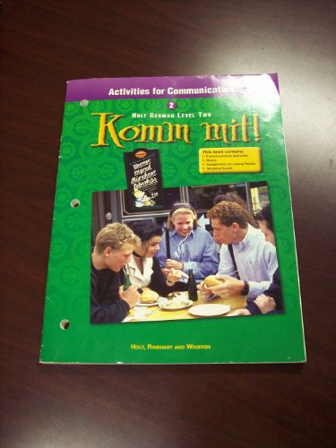 ACT for Comm Komm Mit! LV 2 2000 (9780030529221) by Holt Rinehart And Winston