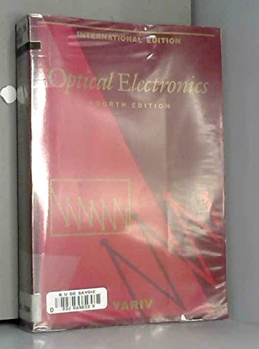 9780030532399: Optical Electronics