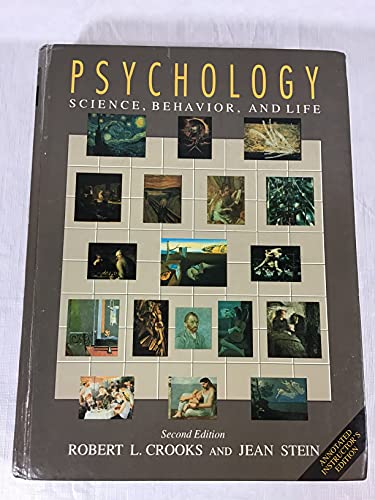 Psychology, Science, Behavior, and Life (9780030538599) by R.H. Ettinger