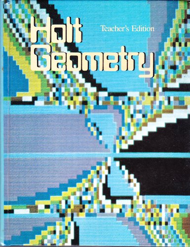 Imagen de archivo de Holt Geometry, Teacher's Edition a la venta por ThriftBooks-Dallas