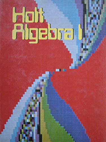 Holt Algebra 1 (9780030538919) by Nichols, Eugene D.