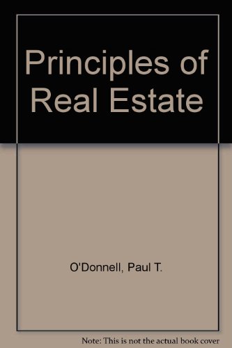 9780030542718: Principles of Real Estate