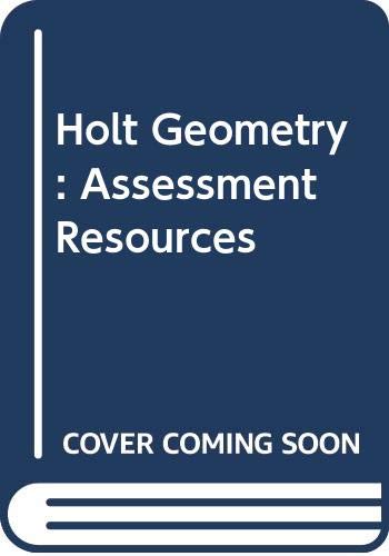 Beispielbild fr Geometry : Assessment Resources zum Verkauf von Better World Books