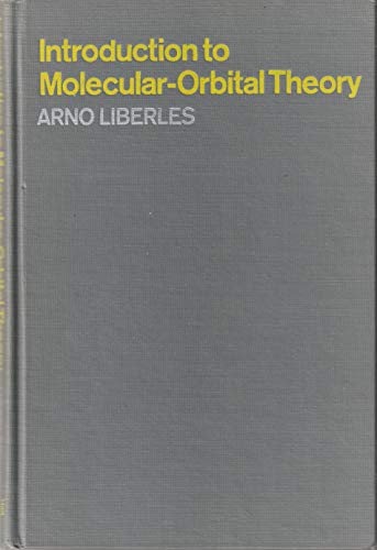 9780030543609: Introduction to Molecular Orbital Theory