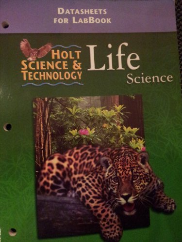 Stock image for Datasheets for LabBook - Holt Science and Technology: Life Science for sale by Booksavers of MD