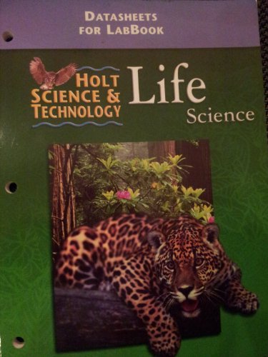 9780030543845: Datasheets for LabBook - Holt Science and Technology: Life Science