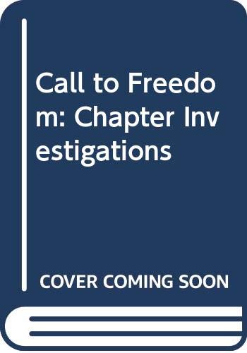 Stock image for Call to Freedom: Chapter Investigations for sale by Nationwide_Text