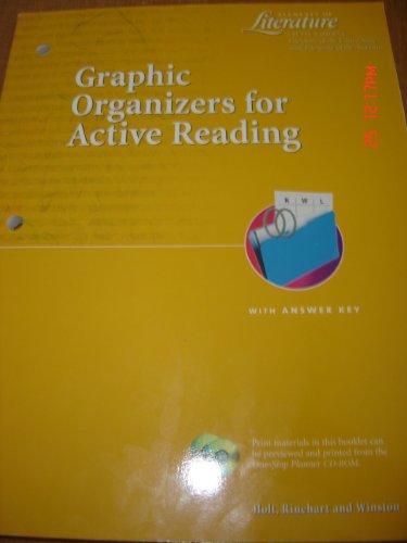 Stock image for Elements of Literature Fifth Course (Grade 11) Graphic Organizers for Active Reading for sale by Nationwide_Text
