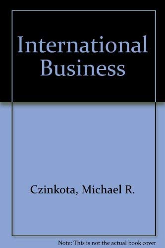 Stock image for International Business for sale by Better World Books: West