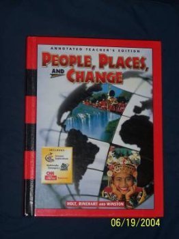 Stock image for People, Places, and Change - Annotated Teacher's Edition for sale by HPB-Red
