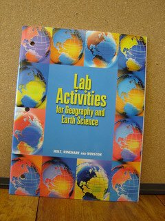 9780030549090: World Geography Today, Grades 6-8 Lab Activity for Geography and Earth Science: Holt People, Places and Change