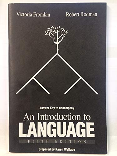 Beispielbild fr AK Introduction to Language zum Verkauf von SecondSale