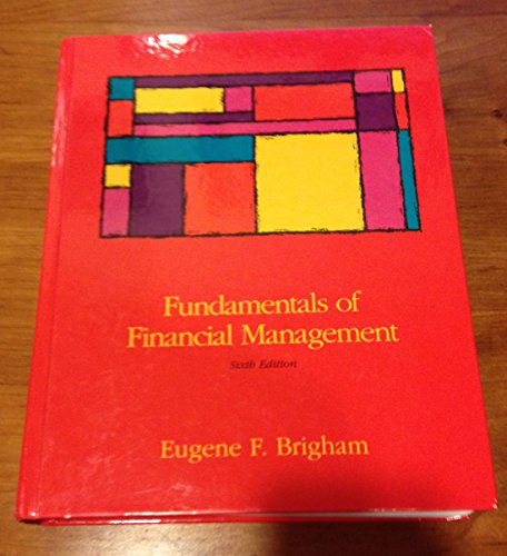 Imagen de archivo de Fundamentals of Financial Management a la venta por BookHolders