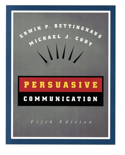 Beispielbild fr Persuasive Communication zum Verkauf von AwesomeBooks
