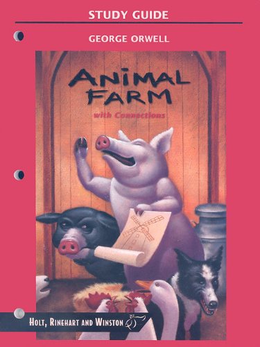 Stock image for Animal Farm with Connections (HRW Library Study Guides) for sale by Half Price Books Inc.