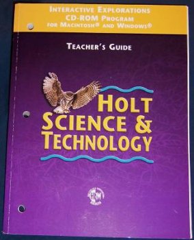 9780030554681: Holt Science & Technology (Teacher's Guide) Interactive Explorations Cd-rom Program for Macintosh and Windows