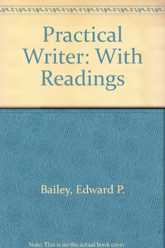 Imagen de archivo de The Practical Writer With Readings a la venta por The Book Cellar, LLC
