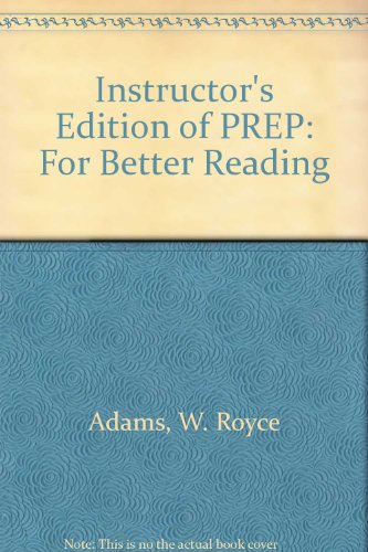 9780030555374: Prep: For Better Reading