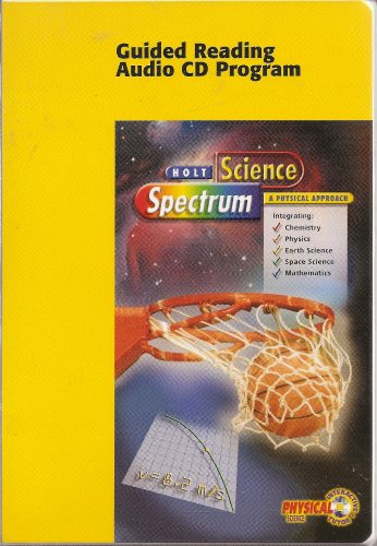 Stock image for Guided Reading Audio Program ( Small 3 Ring Binder) (Holt Science Spectrum A Physical Approach) for sale by HPB-Diamond