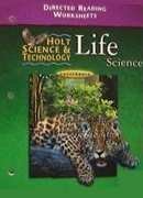 9780030556623: Holt Science and Technology, California Directed Reading Worksheets: Life Science