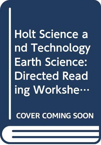 Imagen de archivo de Holt Science and Technology Earth Science: Directed Reading Worksheets a la venta por Hawking Books