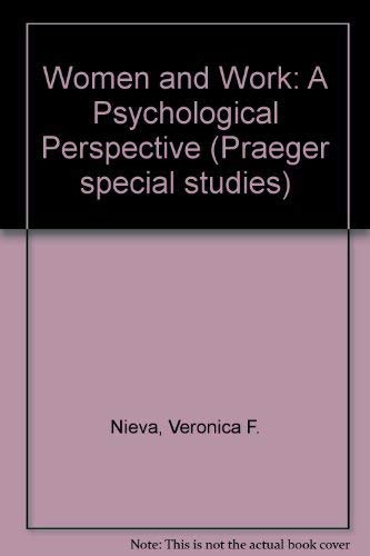 Stock image for Women and Work : A Psychological Perspective for sale by Better World Books