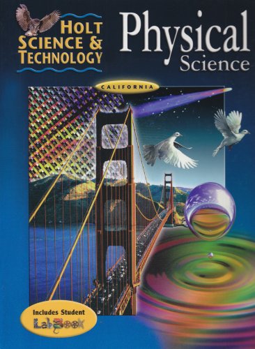 Imagen de archivo de Physical Science: California Edition a la venta por Front Cover Books