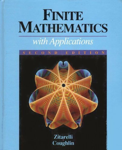 Beispielbild fr Finite Mathematics with Applications zum Verkauf von Better World Books