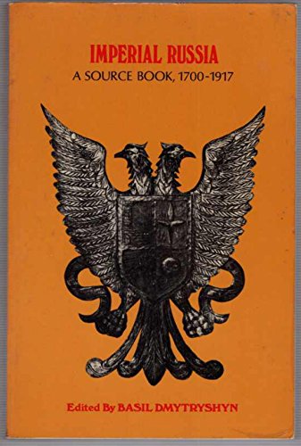 Beispielbild fr Imperial Russia a Source Book 1700-1917 zum Verkauf von HPB Inc.