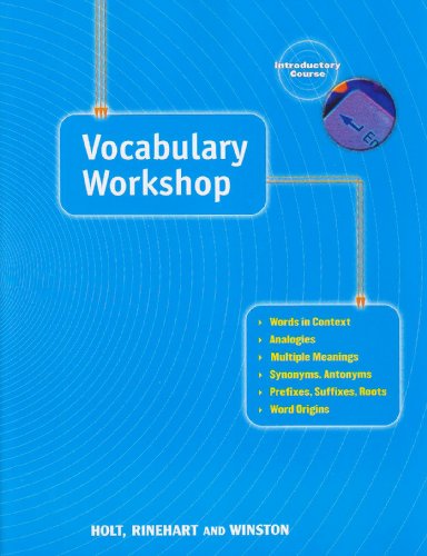 9780030560231: Vocabulary Workshop: Introductory Course