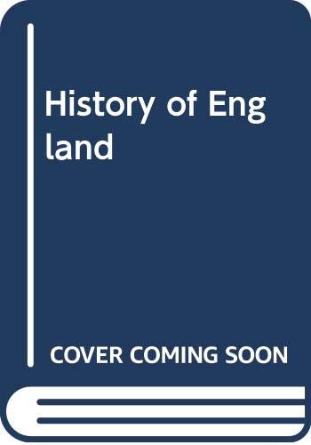Beispielbild fr History of England zum Verkauf von Better World Books: West