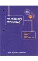 

Vocabulary Workshop Sixth Cour