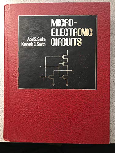 Stock image for Microelectronic circuits (HRW series in electrical and computer e for sale by Hawking Books