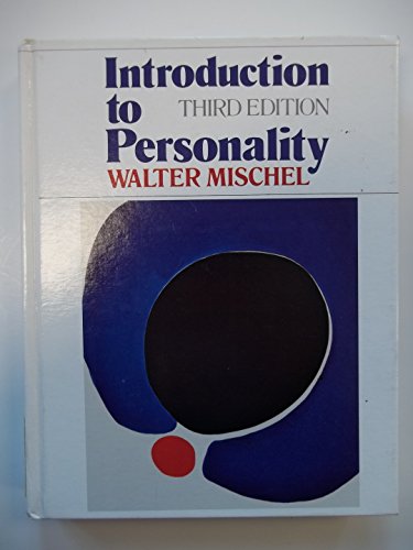 Beispielbild fr Introduction to Personality zum Verkauf von Better World Books