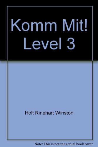 Stock image for Komm Mit! Level 3 Teacher Edition for sale by HPB-Red