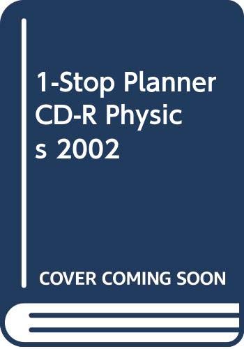 9780030573385: 1-STOP PLANNER CD-R PHYSICS 20